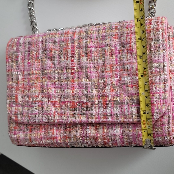 💥SOLD💥NWT Kate Spade pink tweed multi - Picture 11 of 14